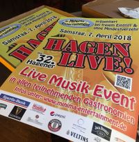 Plakat Hagener Kneipenfestival April 2018