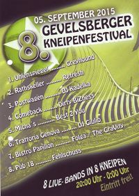 1. Gevelsberger Kneipenfestival 2015